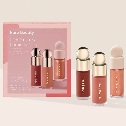 Mini Blush & Luminize Trio- Rare Beauty